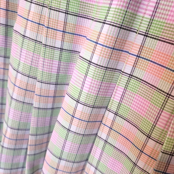 Sun-Deh Sunday Ice Cream Pastel Plaid Mini Skirt - Picture 5 of 7